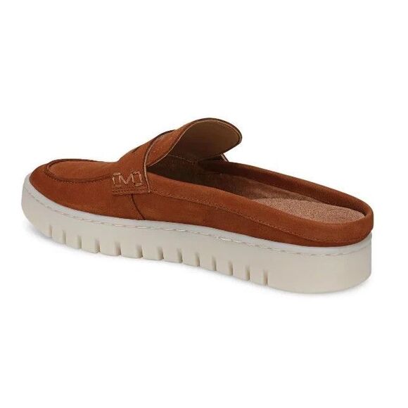 New WOMEN'S VIONIC Uptown Mule 2, Brandy Nubuck size 8.5 Wide - Picture 3 of 5